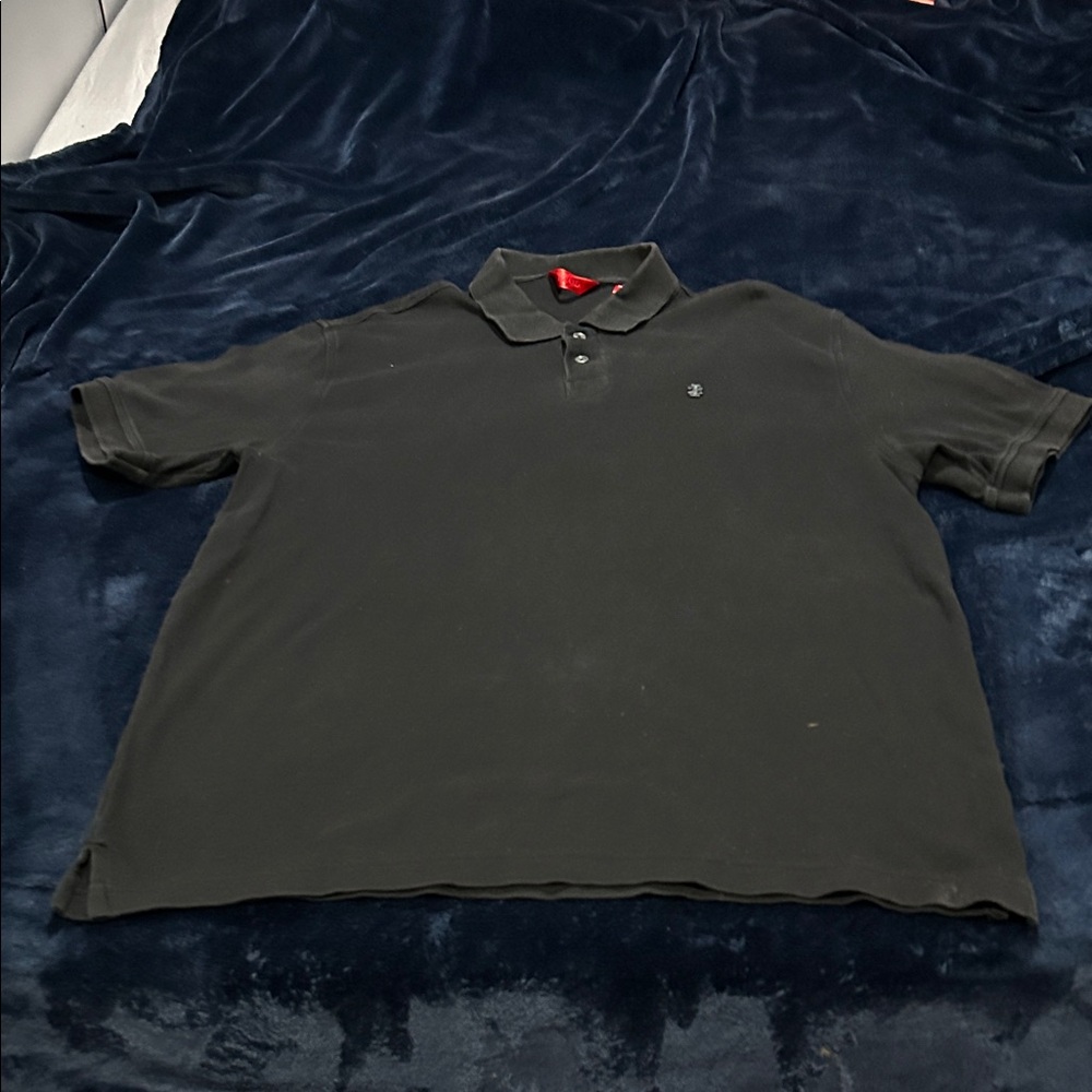 Izod men’s sz L Black Polo Shirt